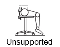 Legs Unsupported