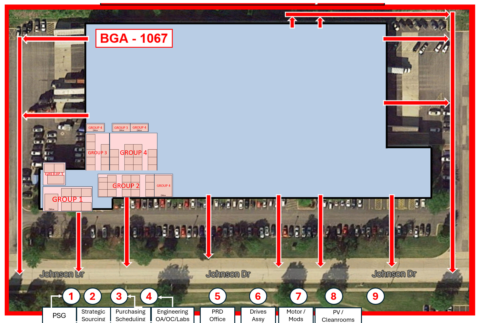 Assembly Area Map